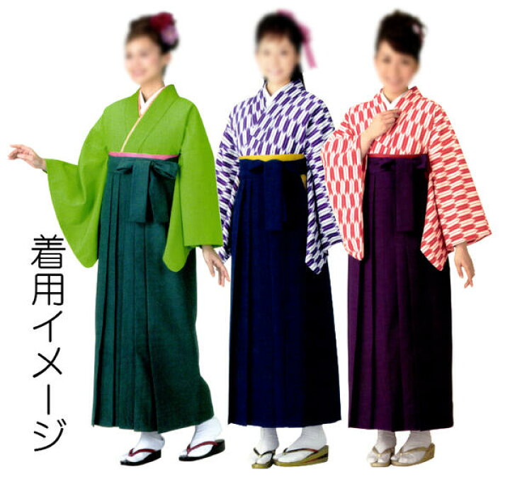 楽天市場】卒業式 ウール女袴 [はかま 卒業式袴 女学生袴 腰板無し 