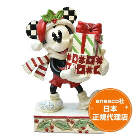 送料無料 ミッキーマウス 11.5cm ディズニー フィギュア ジムショア Mickey Stacked presents エネスコ 正規代理店