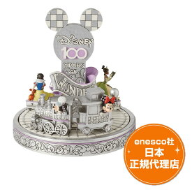 送料無料 ディズニー100周年 ミッキー ミニー 白雪姫 シンバ ティアナ 25.5cm ディズニー フィギュア ジムショア D100 Train Set エネスコ 正規代理店