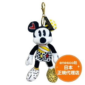 送料無料 ミッキーマウス 24cm ディズニー ぬいぐるみキーチェーン ロメロブリット Mickey Plush Key Chain エネスコ 正規代理店