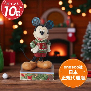 ~bL[ tBMA 14cm fBYj[ gfBV WVA Mickey Christmas Sweater GlXR K㗝X Jimshore Disney Traditions l` u CeA RN^[YACe 킢 AeB