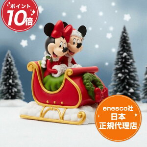 ~bL[ ~j[ tBMA 16.5cm fBYj[ V[P[X fCrbhp`FR Holiday Mickey and Minnie GlXR K㗝X l` u CeA RN^[YACe 킢 Enesco NX