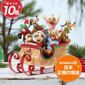 fBYj[ gfBV WVA tBMA Mickey and Friends Chiristmas Sleigh GlXR K㗝X u l` CeA RN^[YACe 킢 AeB[N Enesco NX}X 