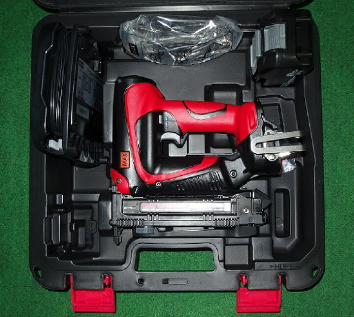 楽天市場】マックス TJ-25/4J-BC/1850A 18V充電式タッカ 4mm-J線用 
