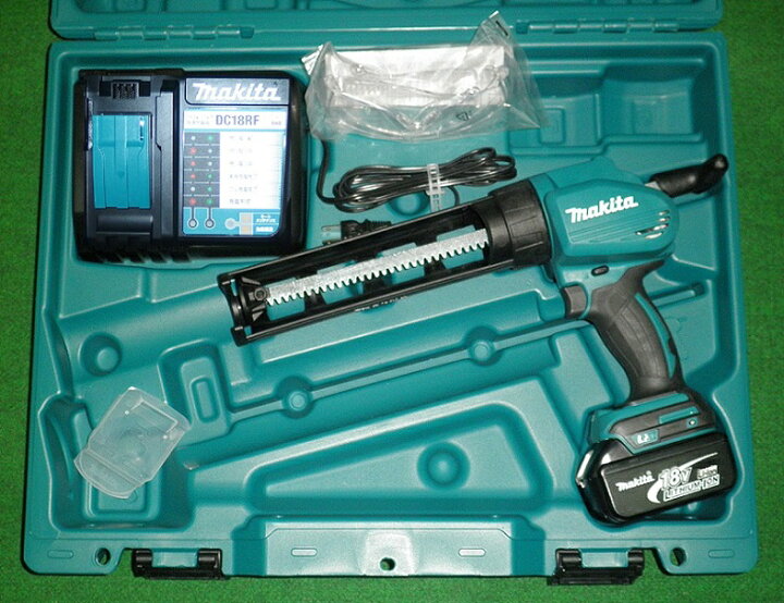 楽天市場】マキタ CG180DRG 18V充電式コーキングガン 6.0Ahバッテリx1 