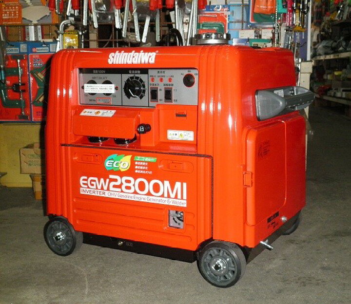 楽天市場】新ダイワ EGW2800MI ガソリンエンジン 発電機兼用溶接機 3.2 