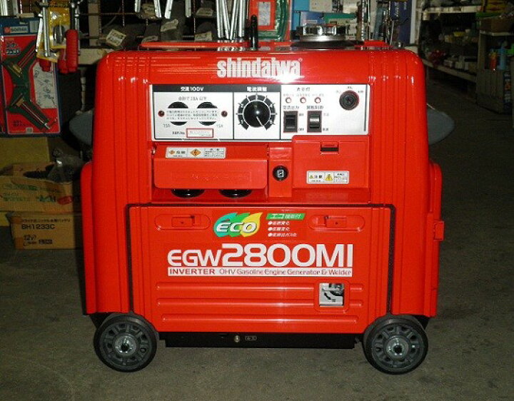 楽天市場】新ダイワ EGW2800MI ガソリンエンジン 発電機兼用溶接機 3.2 