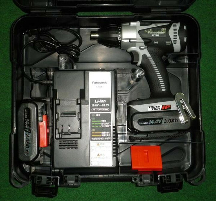 楽天市場】パナソニック EZ7552LJ2S-H 18Vインパクトレンチ 最大締付 