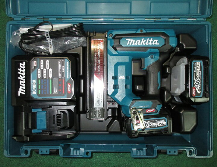 楽天市場】マキタ FN001GRDX 40V-max 40mm充電式仕上釘打機 2.5Ah  