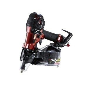 マックス HN-50N4(D)R ダスタ付50mm高圧釘打機 エアロスタ− マイスタ−レッド 新品 HN50N4 D R MAX【プロ用からDIY、園芸まで。道具・工具のことならプロショップe-道具館におまかせ!】