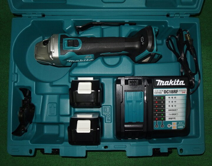楽天市場】マキタ GA404DRGXN 18V-100mm充電式ディスクグラインダ 