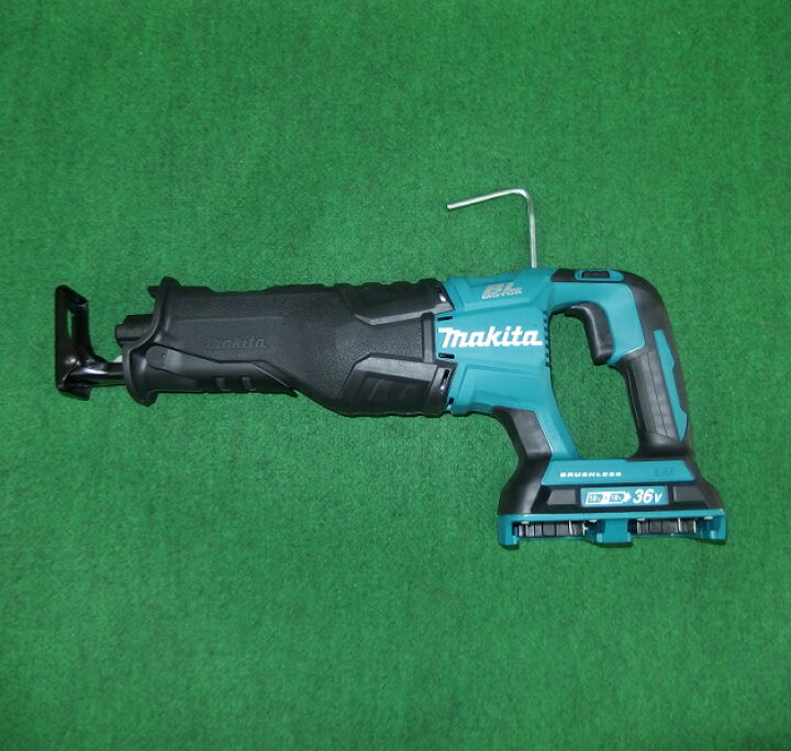 楽天市場】マキタ電動工具 36V（18V+18V）充電式レシプロソー JR360DZ（本体のみ）【バッテリー・充電器・ケースは別売】  ※画像のレシプロブレードは別売 : ケンチクボーイ マキタ JR360DZ 18VX2=36V 充電式ブラシレスレシプロソー 本体のみ バッテリ・充電器別売 新品【プロ用からDIY、園芸まで。道具・工具のことならプロショップe-道具館におまかせ！】