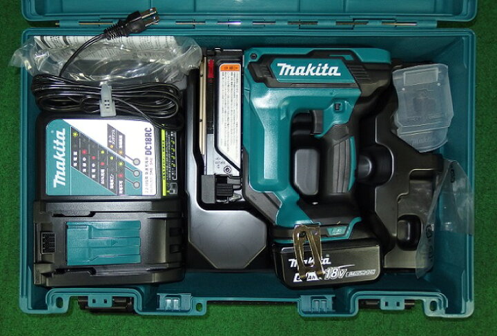 楽天市場 マキタ Pt353drg 18v 6 0ah充電式ピンタッカ 新品 プロ用からdiy 園芸まで 道具 工具のことならプロショップe 道具館におまかせ Makita プロショップe 道具館楽天市場店