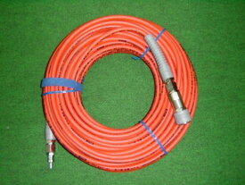 マッハ NHSP-630 ロック一発カプラ付高圧用スムージーホース φ6X30m 新品 NHSP630 フジマック エアー用品 純正品