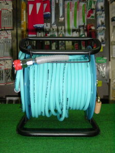 マッハ NDZG-730C ロック一発 カプラ + 常圧用スム−ジ−ホ−ス付 C型 エア−ドラム φ7X30m エアーホース 新品 フジマック NDZG ホース リール エアホース スムージー 常圧 ホースドラム ドラムホ