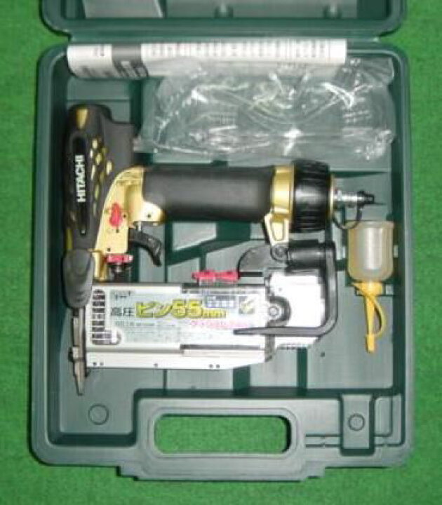 楽天市場】新品 HiKOKI NP55HM 高圧ピン釘打機 エアダスタ付 新品 