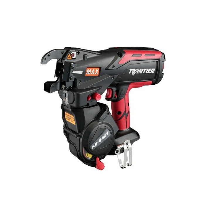 楽天市場】マックス RB-442T 鉄筋結束機 ツインタイヤ 1結束わずか0.5  