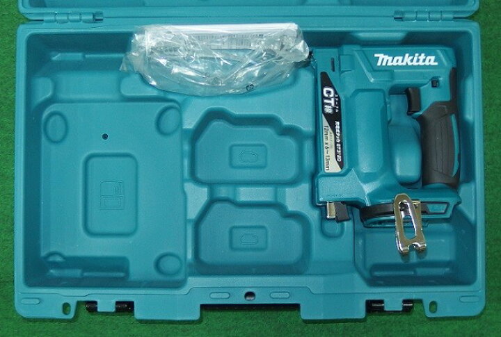 楽天市場】マキタ ST312DZK 18V CT線用充電式タッカ 本体のみ + ケ−ス 