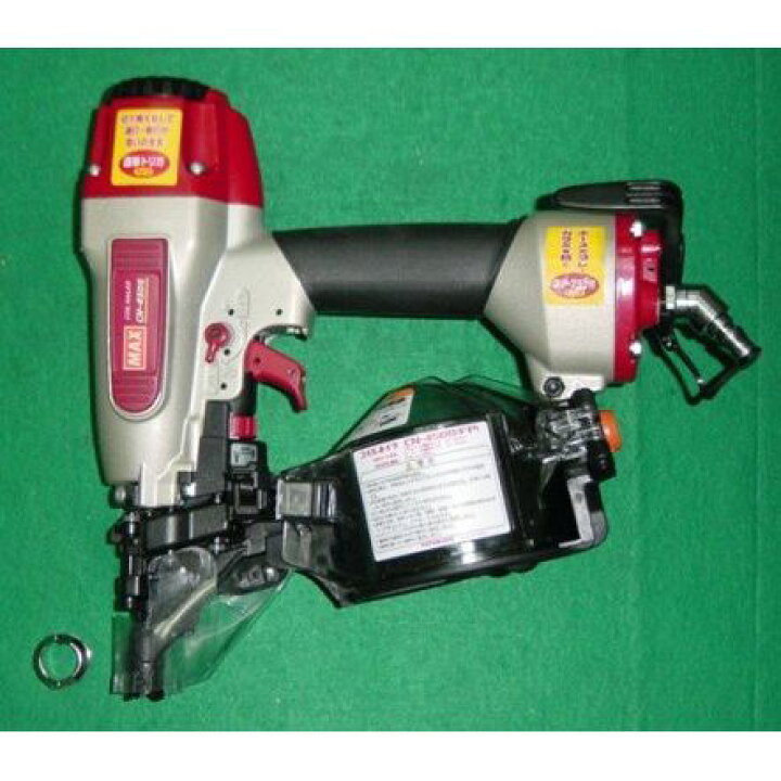 楽天市場】マックス CN-450S(FP) 50mm常圧釘打機 ワイヤ連結・プラシ 