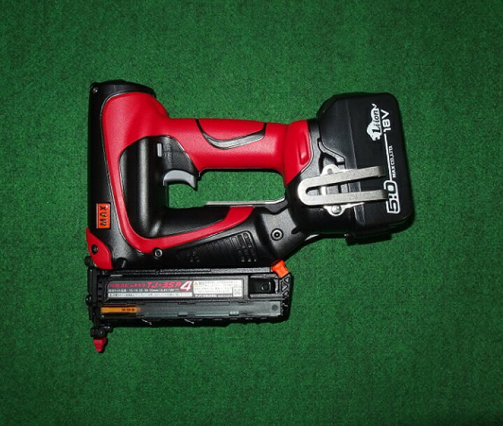 楽天市場】マックス TJ-35P4-BC/1850A 18V充電式ピンネイラ 本体 + 
