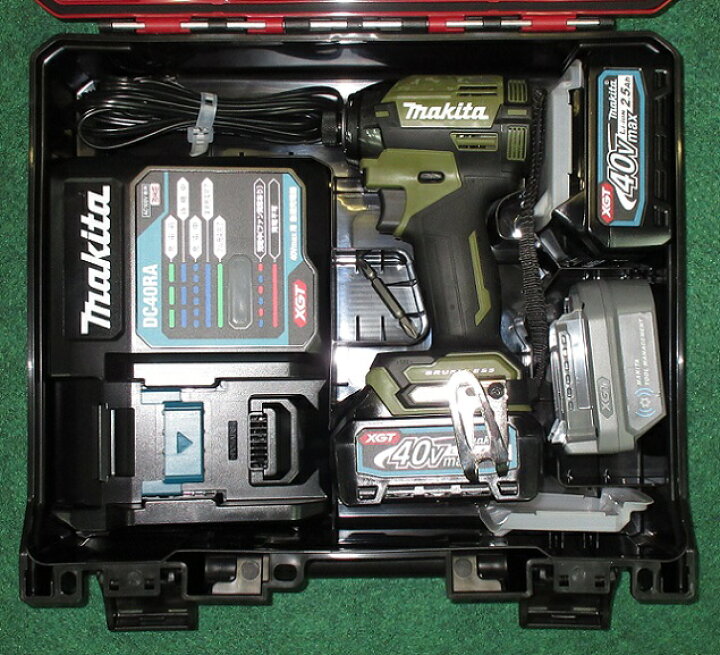 楽天市場】マキタ TD002GRDXO+ADP11 40Vmax 充電式インパクトドライバ  