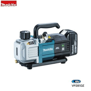 �}�L�^ VP281DZ + BL1860B + DC18RF�{�P�|�X 18V�[�d���^��|���v 7�n�̓N���X�̎������E�X�ܗp�󒲋@�ɑΉ� 6.0Ah�o�b�e��x1+�[�d��Z�b�g �V�i �}�L�^�d���H�� �����i
