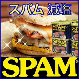 スパム 減塩(SPAM) (340g)スパム 缶詰手軽に作れる♪ポークランチョンミート(ポーク)豚肉加工(缶詰)缶詰め 沖縄(お土産)沖縄 通販 沖縄土産 ホーメル　減塩 スパム お試し ｜缶詰 ｜