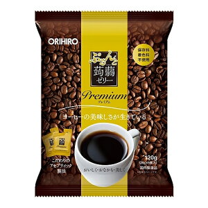 オリヒロ ぷるんと蒟蒻ゼリープレミアム コーヒー 120g（20g×6個入）