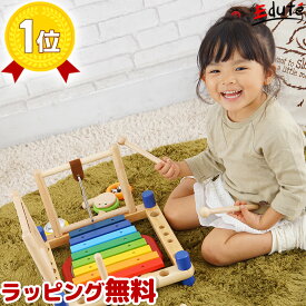 木のおもちゃ 楽器 音の出るおもちゃ 木製 3歳 4歳 誕生日 プレゼント 男の子 女の子 知育玩具 | ミュージックステーション