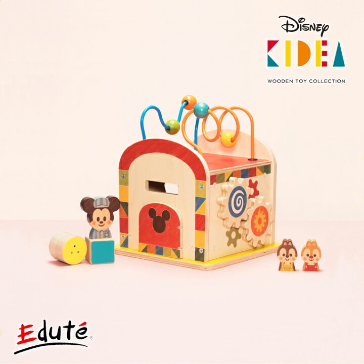 楽天市場 正規品 Disney ディズニー キディア Kidea Busy Box ミッキー フレンズ 積み木 木のおもちゃ 木製玩具 知育玩具 誕生日 プレゼント 1歳 2歳 1才 ギフト 女の子 男の子 ミニー おもちゃ 子供 室内 遊び つみき 一歳 誕生日プレゼント 1歳半 積木 こどもの日 色