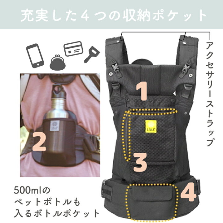 楽天市場】リルベビー セレニティ オールシーズン 抱っこ紐 | 抱っこ 