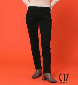 【C17公式】【SALE★23％OFF】【暖】ウィンター スキニーパンツ C-17 シーセブンティーン 暖かいパンツ 暖パンツ 防寒 秋冬用 ストレッチパンツ レディース