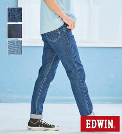 【エドウイン公式】【ユニセックス】インターナショナルベーシック 406 すっきりスリムデニムパンツ EDWIN エドウィン INTERNATIONAL BASIC 定番 日本製 国産 デニム ジーンズ ジーパン パンツ メンズ E406-200 E406-93 E406-98