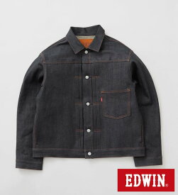 【エドウイン公式】505Z リジッド デニムジャケット EDWIN エドウィン Gジャン ジージャン セルビッジ 生デニム リジッドデニム ノンウォッシュデニム 未洗いデニム 日本製 国産 MADE IN JAPAN メンズアウター 軽アウター