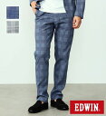 【エドウイン公式】【SALE★30％OFF】デニスラ AIR スリムテーパードパンツ 軽量 EDWIN エドウィン ビジネスデニム チノパンツ トラウザー スラックス ストレッチ