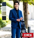 【エドウイン公式】【SALE★25％OFF】デニスラ ルーミーテイラードジャケット ゆったりシルエット EDWIN エドウィン 軽アウター