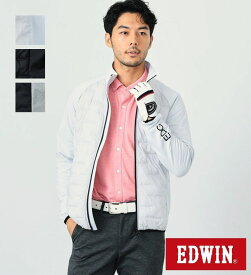 【エドウィン公式】EDWIN GOLF ゴルフ ストレッチ キルトジャケット エドウイン
