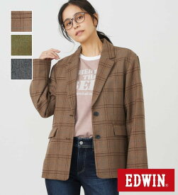 【エドウイン公式】EDWIN LADIES テイラードジャケット EDWIN エドウィン レディース アウター
