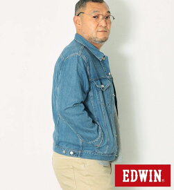 【エドウイン公式】【SALE★30％OFF】【大きいサイズ】デニム ジャケット EDWIN エドウィン