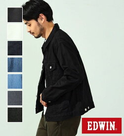 【エドウイン公式】デニムジャケット EDWIN エドウィン Gジャン ジージャン メンズ ET1115 軽アウター