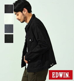 【エドウイン公式】デニムジャケット EDWIN エドウィン Gジャン ジージャン メンズ ET1115 軽アウター