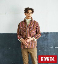 楽天市場】ウエスタンシャツ edwin（メンズファッション）の通販