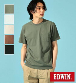 【エドウイン公式】半袖ポケットTシャツ EDWIN エドウィン