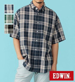 【エドウイン公式】【スーパーSALE★20％OFF】ビッグフィットシャツ【アウトレット店舗・WEB限定】EDWIN エドウィンメンズ