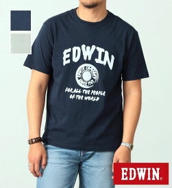 【エドウイン公式】 ロゴプリント半袖Tシャツ【アウトレット店舗・WEB限定】EDWIN エドウィン メンズ