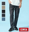【エドウイン公式】【SALE★20％OFF】ジャージーズ COOL FLEX イージーテーパードパンツ【夏用/梅雨対策/猛暑対策/速乾/ドライタッチ/軽量/接触冷感】EDWIN エドウィン クールフレックス 涼しいパンツ デニム ジーンズ ジーパン メンズ