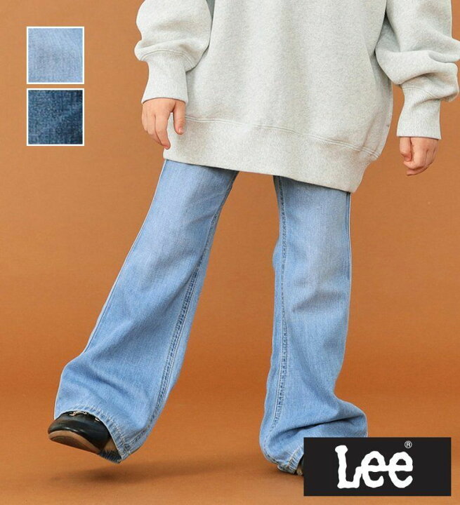 楽天市場】【Lee公式】【110-150cm】キッズ フレアーデニムパンツ リー 