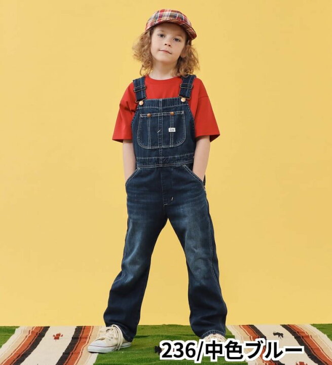 楽天市場】【Lee公式】【110-160cm】キッズ オーバーオール 高品質綿 