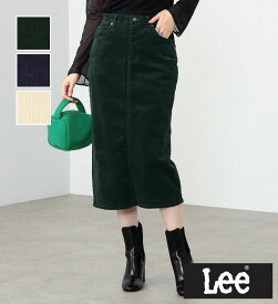 【Lee公式】【SALE★30％OFF】【コーデュロイ】STANDARD WARDROBE LASTIC ストレッチ タイトスカート レディース リー