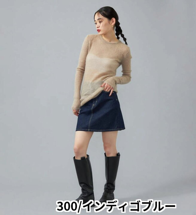 楽天市場】【Lee公式】STANDARD WARDROBE デニム ミニスカート  